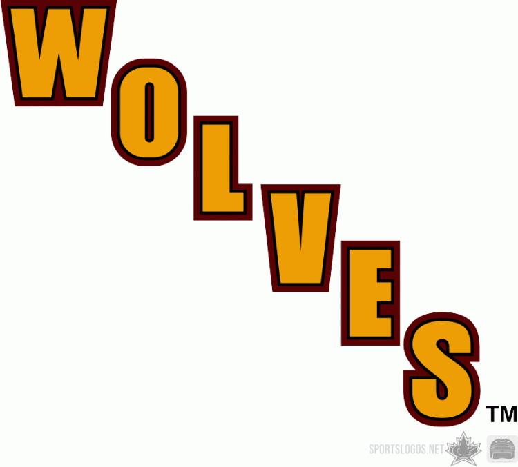 Chicago Wolves 2006 07-2008 09 Alternate Logo iron on transfers for clothing